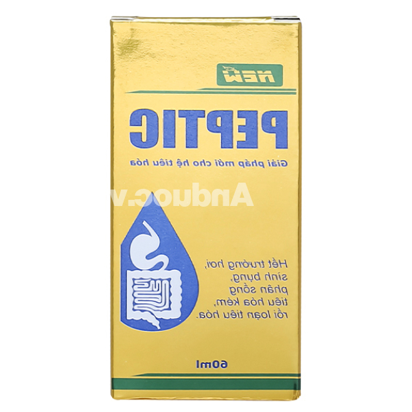 Siro New Peptic hỗ trợ tiêu hoá, giảm đầy bụng chai 60ml