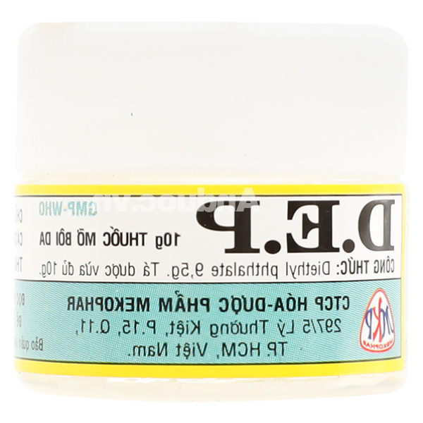 Thuốc mỡ D.E.P trị ghẻ ngứa, côn trùng đốt lọ 10g