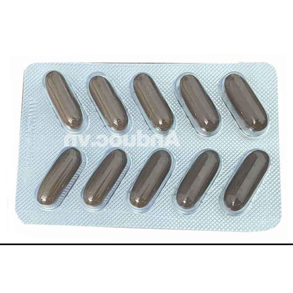 Vihacaps 600 hỗ trợ trị các bệnh lý về gan (5 vỉ x 10 viên)