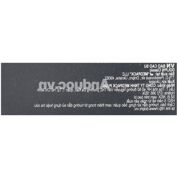 Bao cao su Dolphi classic vừa khít, thoải mái 52mm hộp 3 cái