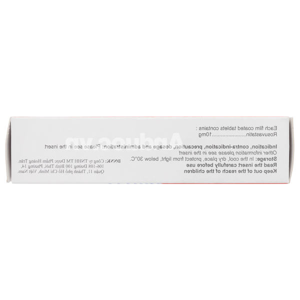 Bonzacim 10 làm giảm cholesterol toàn phần (3 vỉ x 10 viên)