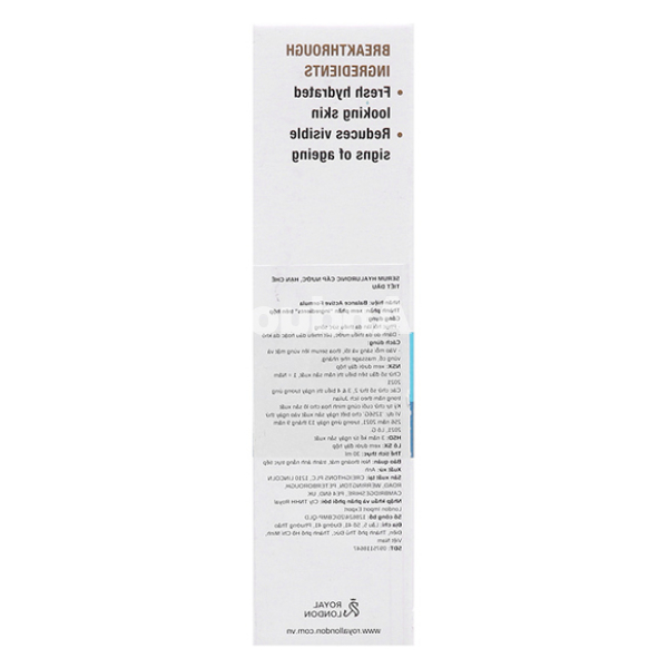 Serum Balance Hyaluronic cấp nước, hạn chế tiết dầu lọ 30ml