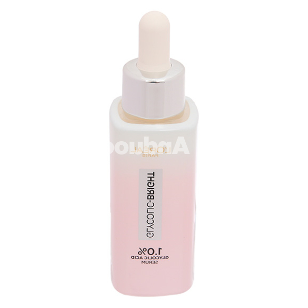 Serum L'Oréal Paris Glycolic-Bright 1.0% Glycolic Acid làm sáng da tức thì chai 30ml