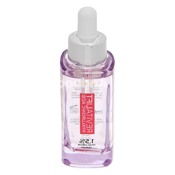 Serum L'Oréal Paris Revitalift Hyaluronic Acid 1.5%cấp ẩm và làm sáng da chai 30ml