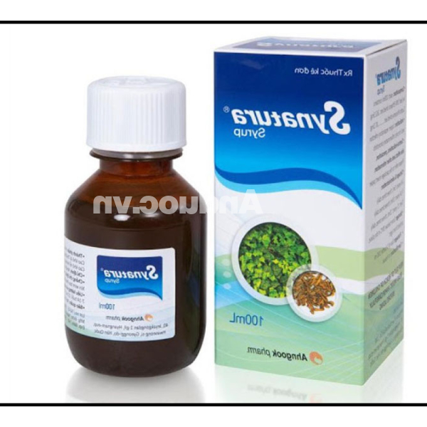 Siro Synatura trị nhiễm khuẩn đường hô hấp trên cấp tính chai 100ml