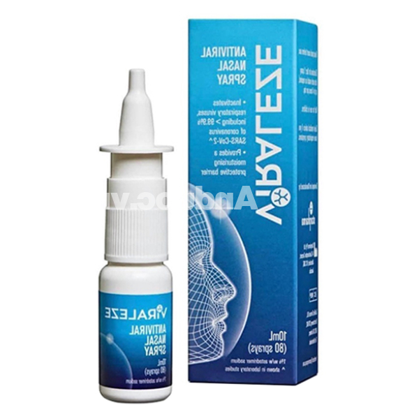 Xịt mũi Viraleze Antiviral Nasal Spray ngừa virus chai 10ml