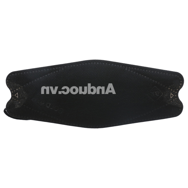 Khẩu trang y tế Trường Dương Gold Mask KF94-4D màu đen size M gói 10 cái