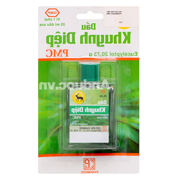 Dầu khuynh diệp PMC chai 25ml