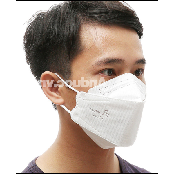 Khẩu trang y tế An Phúc KF94-4D Care màu trắng gói 10 cái