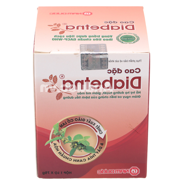 Cao đặc Diabetna hỗ trợ hạ đường huyết, giảm mỡ máu chai 75g