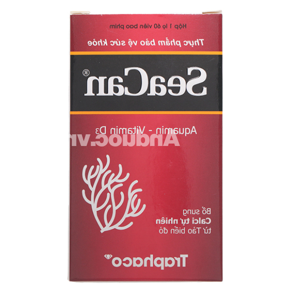 Viên uống SeaCan bổ sung Calci tự nhiên hộp 60 viên