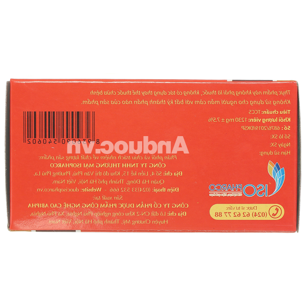 Pharviton hỗ trợ ăn ngon, tăng đề kháng hộp 60 viên