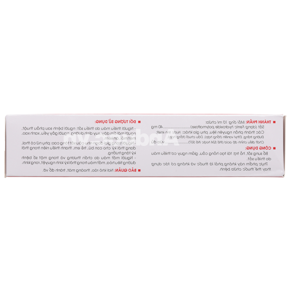 Dung dịch Feritonic bổ sung sắt, giảm nguy cơ thiếu máu hộp 20 ống x 10ml