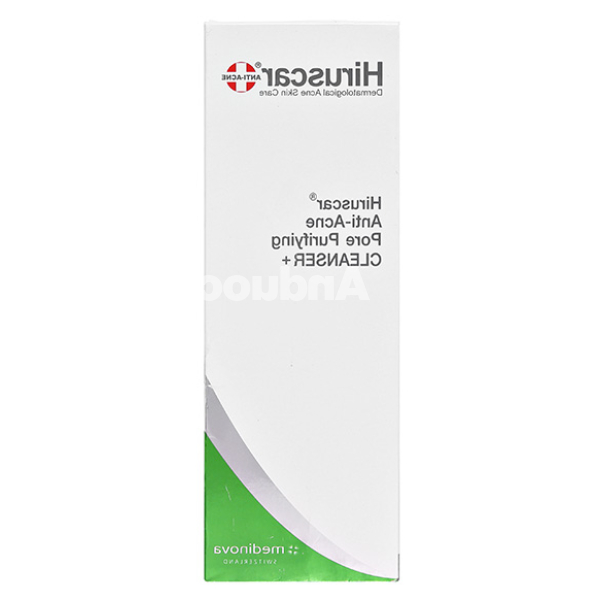 Sữa rửa mặt Hiruscar anti-acne cleanser ngăn ngừa mụn chai 100ml