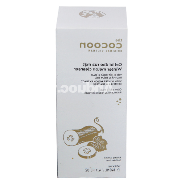 Gel rửa mặt Cocoon bí đao giảm dầu và mụn chai 140ml