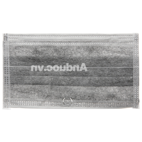 Khẩu trang y tế Trí Đức 4 lớp màu xám hộp 50 cái