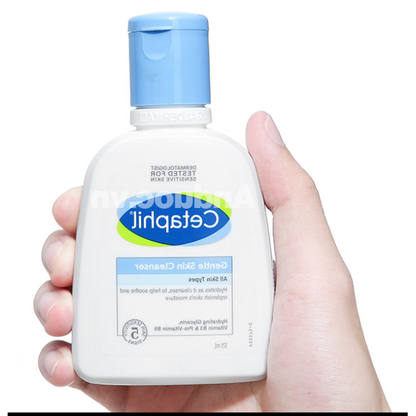 Sữa rửa mặt Cetaphil Gentle Skin Cleanser làm sạch dịu nhẹ chai 125ml