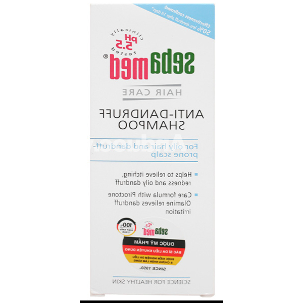 Dầu gội Sebamed sạch gàu, giúp tóc chắc khỏe chai 200ml