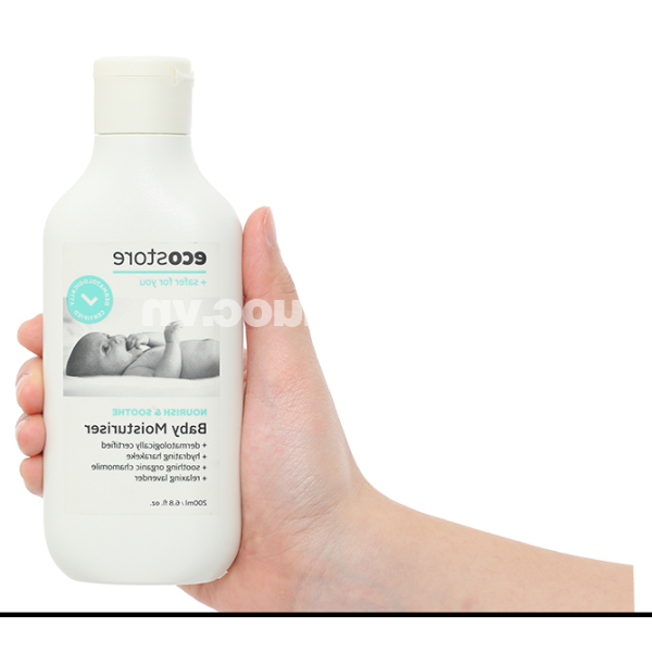 Kem dưỡng ẩm Ecostore bảo vệ da cho bé chai 200ml