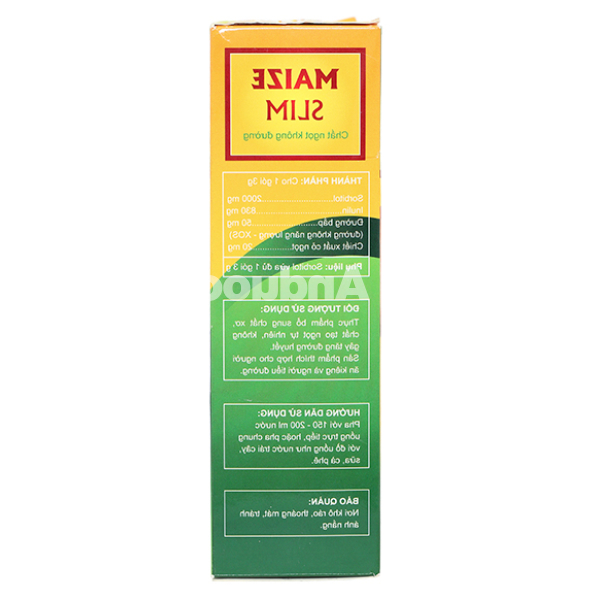 Đường bắp ăn kiêng Maize Slim hộp 150g hộp 50 gói x 3g