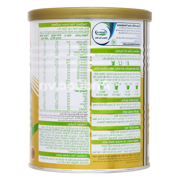 Sữa bột Anlene Gold 5X giúp xương chắc khỏe hương vani lon 400g