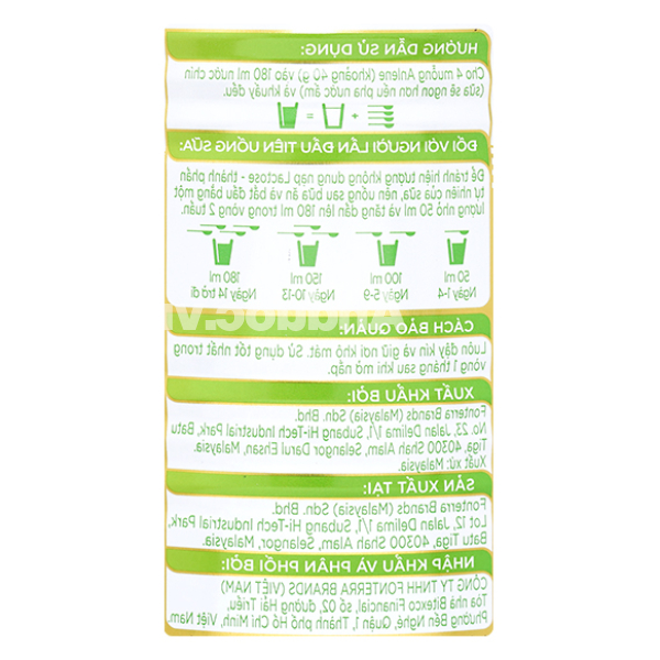 Sữa bột Anlene Gold 5X giúp xương chắc khỏe hương vani lon 400g