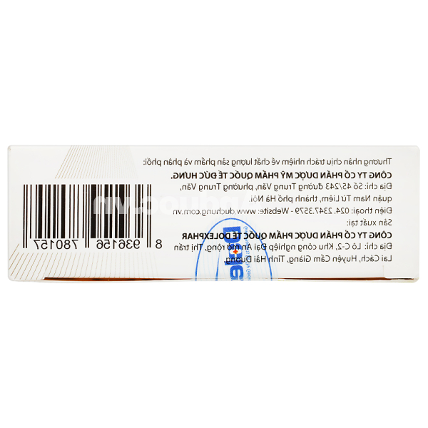 Diosmin Chiba giảm táo bón, hỗ trợ giảm trĩ hộp 30 viên