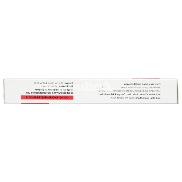 Vigentin 875mg/125mg trị nhiễm khuẩn (2 vỉ x 7 viên)