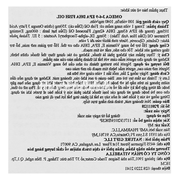 Dầu cá Omega 3-6-9 EPA DHA Fish oil giúp giảm mỡ máu, tăng cường thị lực hộp 100 viên