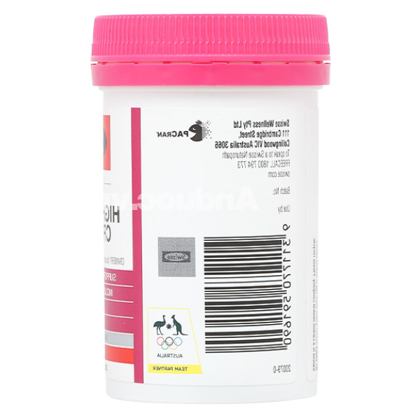 Swisse Ultiboost High Strength Cranberry giúp tăng cường hệ tiết niệu chai 30 viên