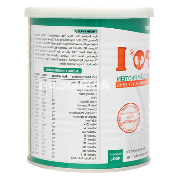 Sữa bột Nepro 1 bổ sung dinh dưỡng cho người bệnh thận lon 400g