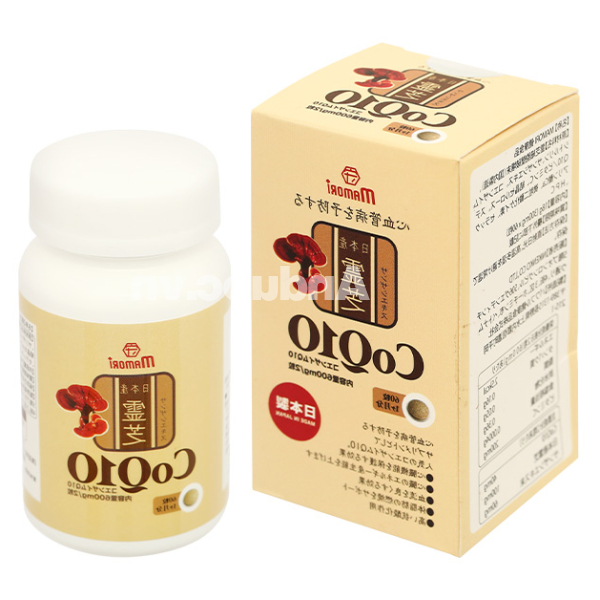 Mamori CoQ10 hỗ trợ chống oxy hóa, tốt cho tim mạch hộp 60 viên