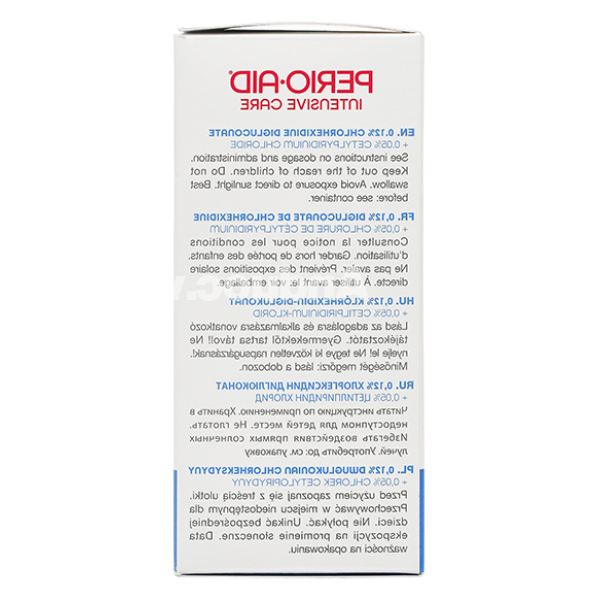 Nước súc miệng Perio-Aid Intensive Care giúp nướu răng chắc khỏe chai 150ml