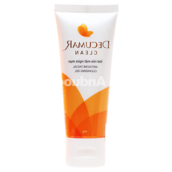 Gel rửa mặt Decumar Clean ngăn ngừa mụn tuýp 50g