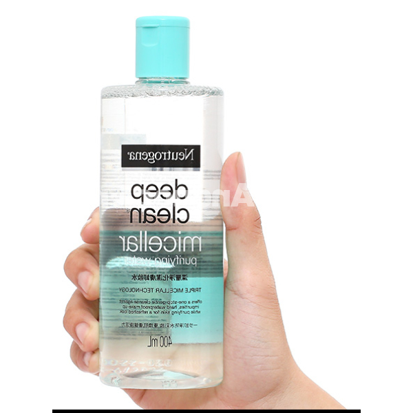 Nước tẩy trang Neutrogena Deep Clean Micellar Purifying Water Sạch Sâu chai 400ml