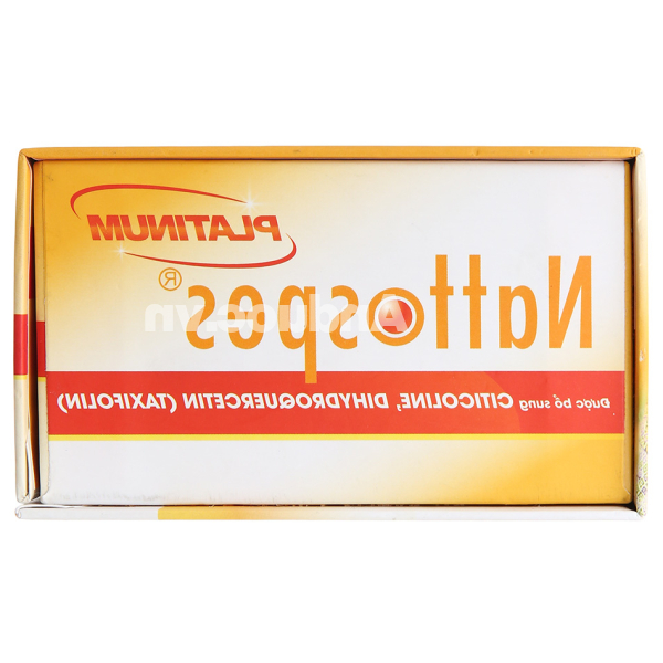 Nattospes Platinum giúp giảm nguy cơ tai biến mạch máu não hộp 30 viên