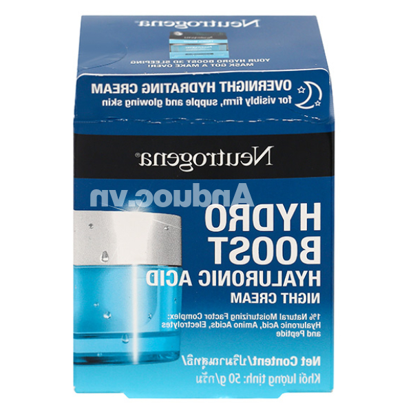Kem dưỡng ẩm ban đêm Neutrogena Hydro Boost Hyaluronic Acid hũ 50g
