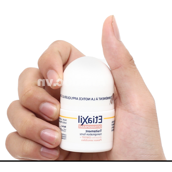 Lăn khử mùi Etiaxil giúp khử mùi hôi dưới cánh tay cho da siêu nhạy cảm chai 15ml