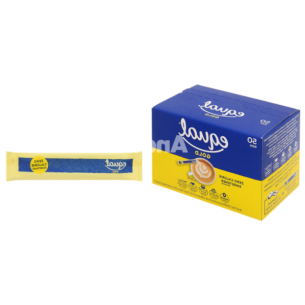 Đường ăn kiêng Equal Gold hộp 40g (50 gói x 0.8g)