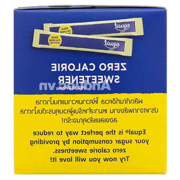 Đường ăn kiêng Equal Gold hộp 40g (50 gói x 0.8g)