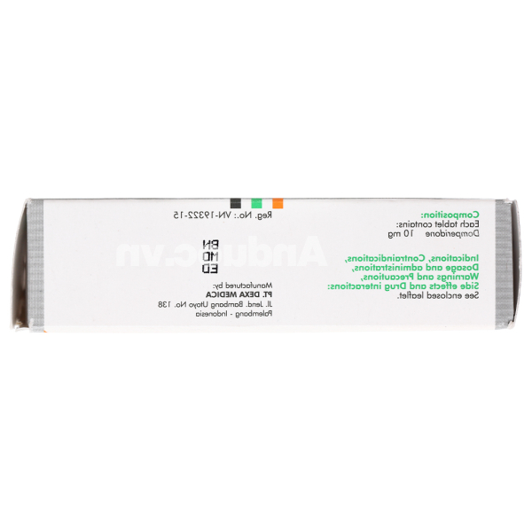 Prevomit FT 10mg trị triệu chứng nôn và buồn nôn (5 vỉ x 10 viên)