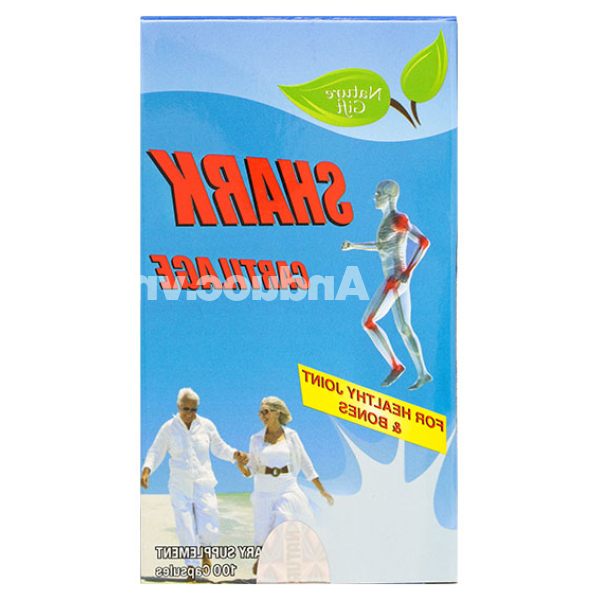 Nature Gift Shark Cartilage hỗ trợ giảm đau khớp, cứng khớp hộp 100 viên