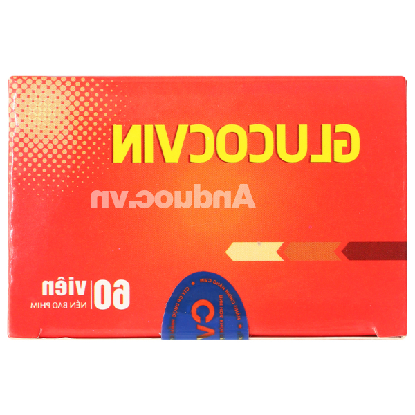 Glucocvin giảm đau khớp, thoái hóa khớp hộp 30 viên