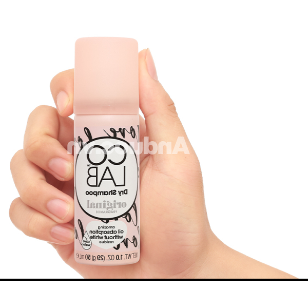 Dầu gội khô Colab Original Mini giúp làm sạch tóc, da đầu chai 50ml