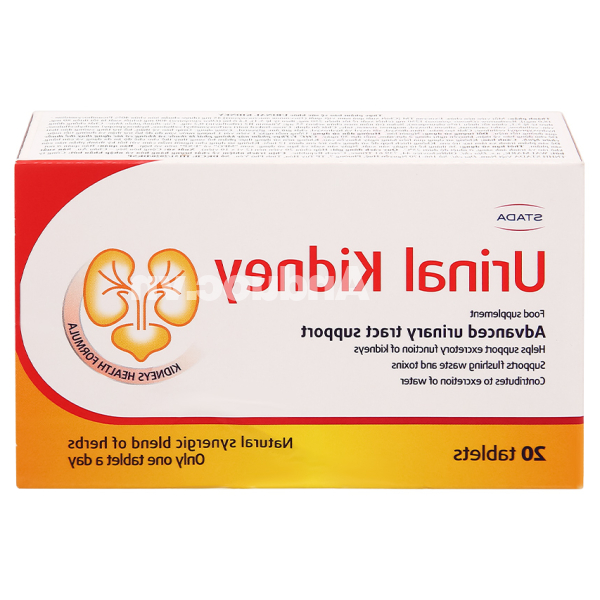 Stada Urinal Kidney giúp bổ thận, tăng cường đào thải hộp 20 viên