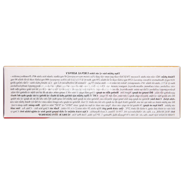 Stada Urinal Kidney giúp bổ thận, tăng cường đào thải hộp 20 viên