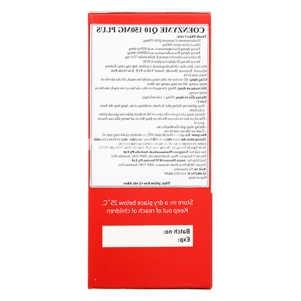 Aussia CoEnzyme Q10 150mg Plus hỗ trợ duy trì chức năng hệ tim mạch hộp 60 viên