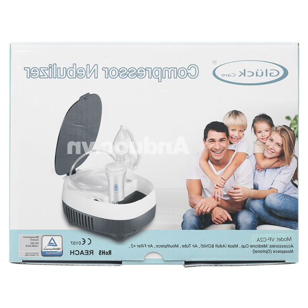 Máy xông khí dung mũi họng Gluck VP-C2A
