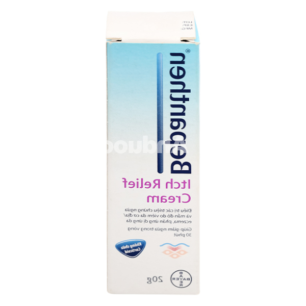 Kem Bepanthen Itch Relief Cream giảm ngứa, mẩn đỏ do viêm da tuýp 20g