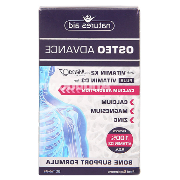 Osteo Advance bổ sung vitamin, giúp xương, răng chắc khỏe hộp 60 viên